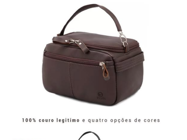 Qual o melhor modelo de nécessaire de couro para viagens?