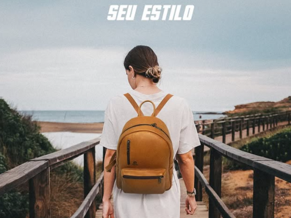 Mochila de couro feminina: estilo e funcionalidade em um só item
